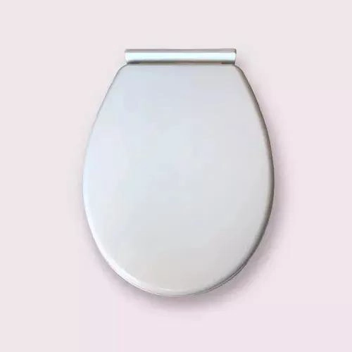 ASIENTO Y TAPA DE INODORO DE PLASTICO DURO PARA BAÑO - 2