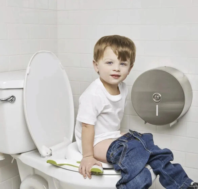 ASIENTO INODORO PORTATIL ADAPTADOR PARA NIÑOS DE 1 A 4 AÑOS - 1