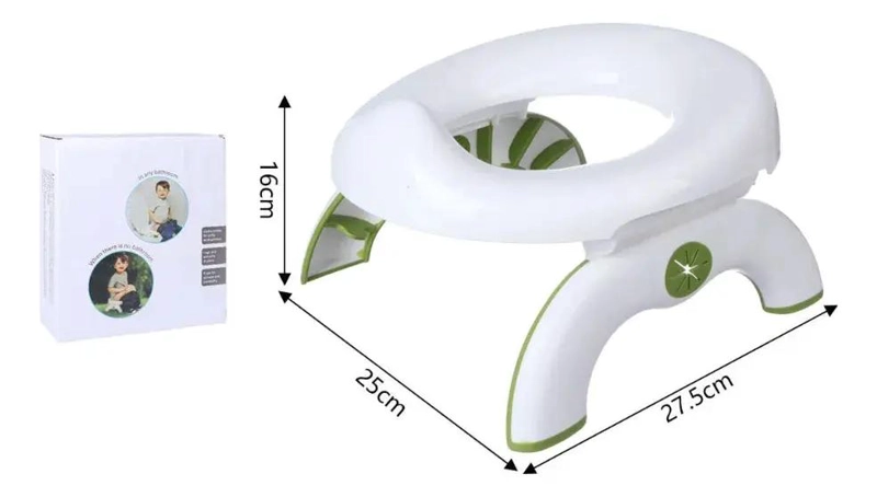 ASIENTO INODORO PORTATIL ADAPTADOR PARA NIÑOS DE 1 A 4 AÑOS - 2