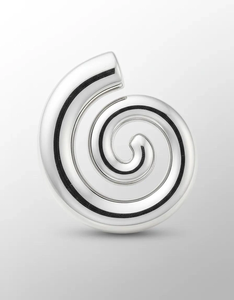 AROS DE BOTON ELEGANTES EN ACERO INOXIDABLE PARA MUJER - 4