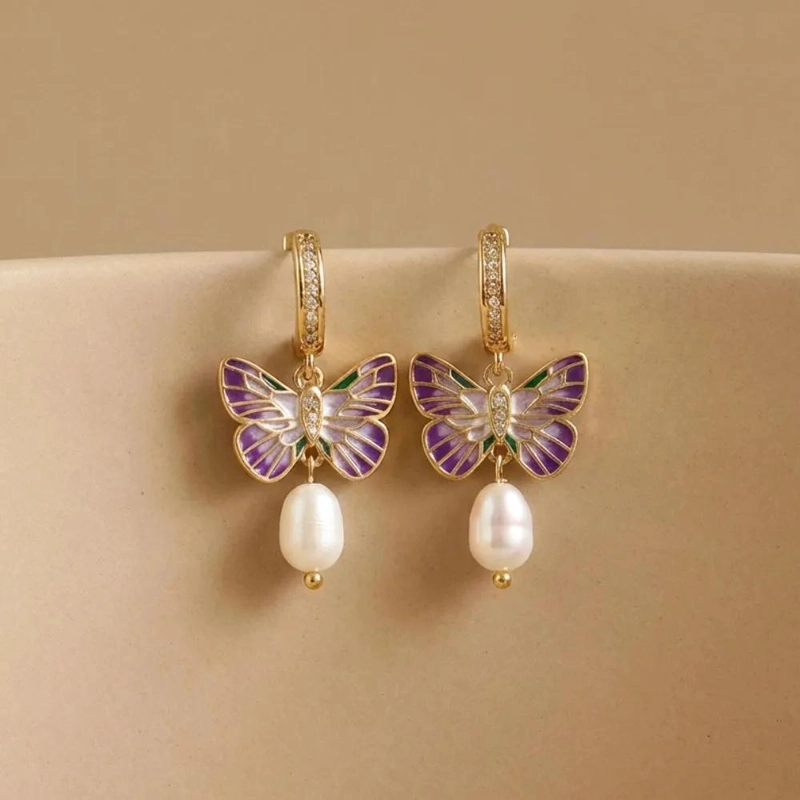 AROS DE ARGOLLA BAÑADOS EN ORO CON DISEÑO ELEGANTE - 6