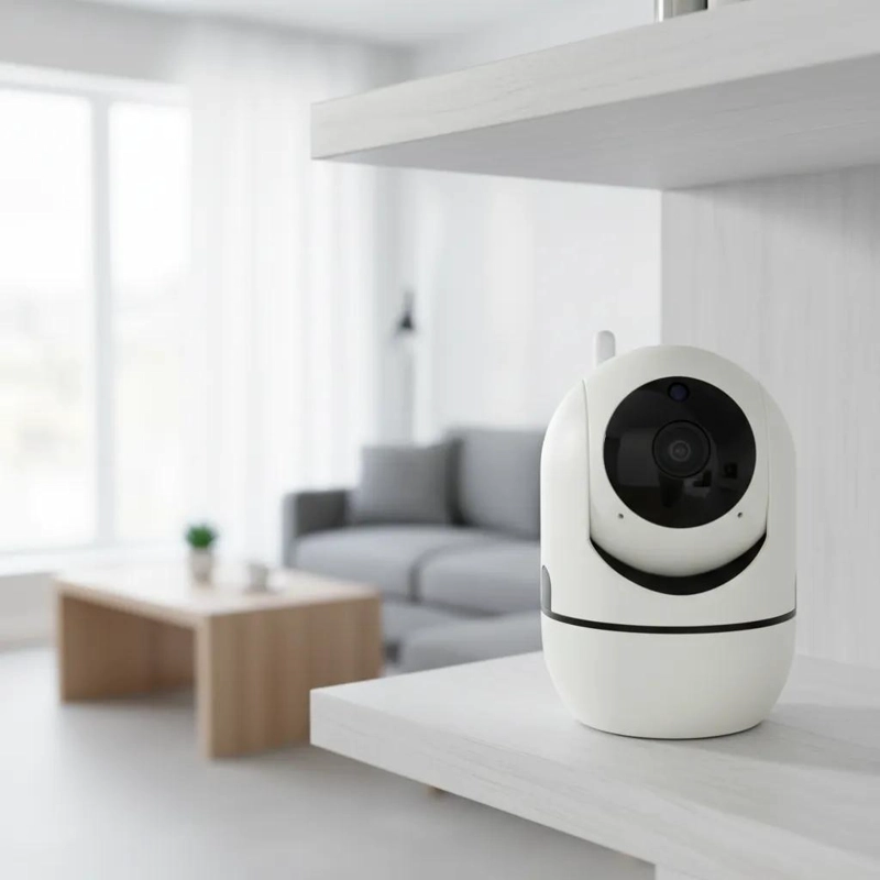 CAMARA DE VIGILANCIA IP WIFI INTERIOR CON CONTROL REMOTO - 4