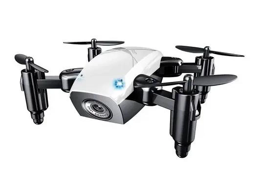 DRON MINI PLEGABLE CON CAMARA HD Y CONTROL DE VUELO - 1