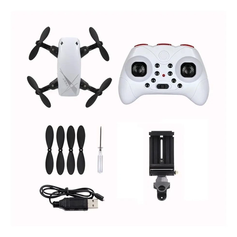 DRON MINI PLEGABLE CON CAMARA HD Y CONTROL DE VUELO - 3