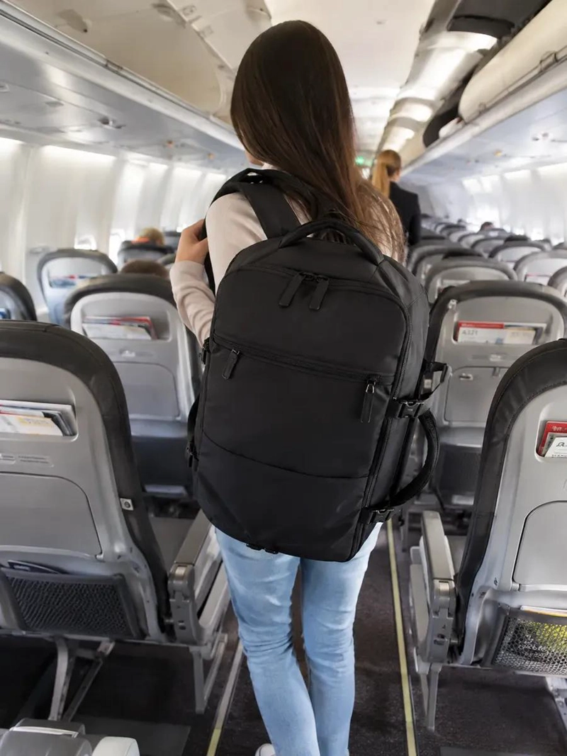 MOCHILA DE VIAJE IMPERMEABLE 40L PARA CABINA DE AVION - 1