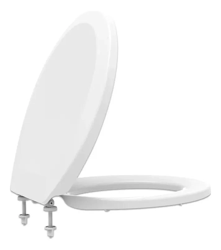 ASIENTO DE INODORO REDONDO EN PLASTICO RESISTENTE - 3