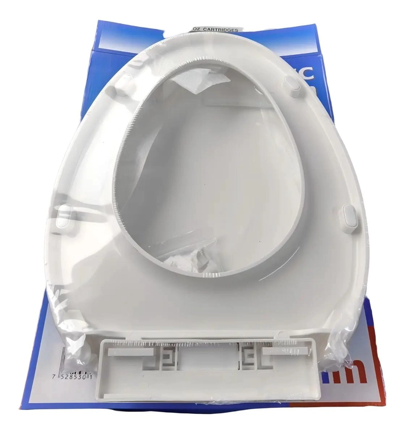 TAPA DE WC OVALADA PARA ASIENTO ELONGADO DE ALTA CALIDAD - 2