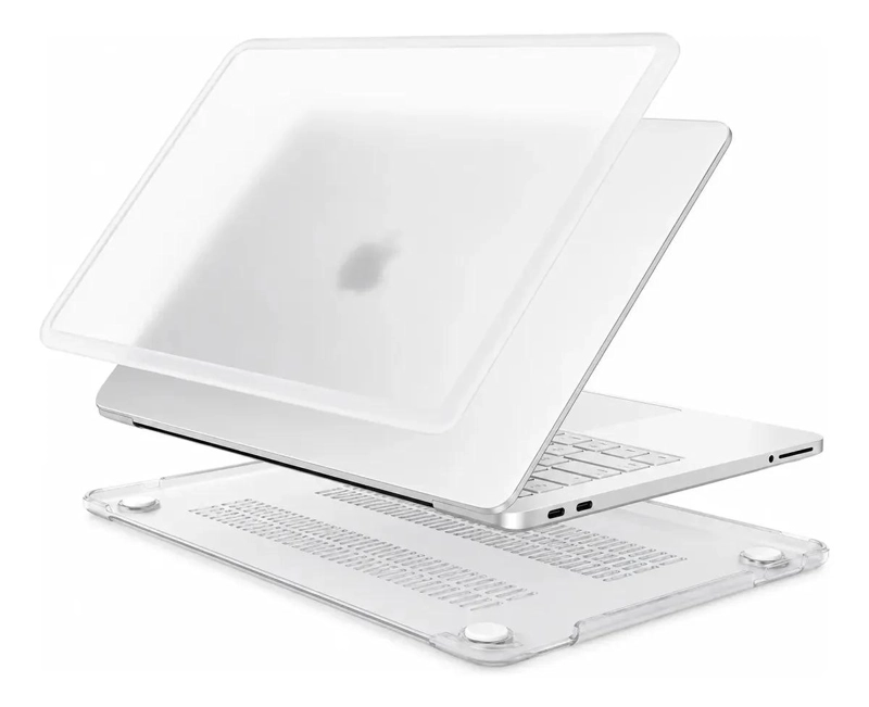 FUNDA CARCASA MATE TRANSPARENTE PARA MACBOOK NEO 13 - 1
