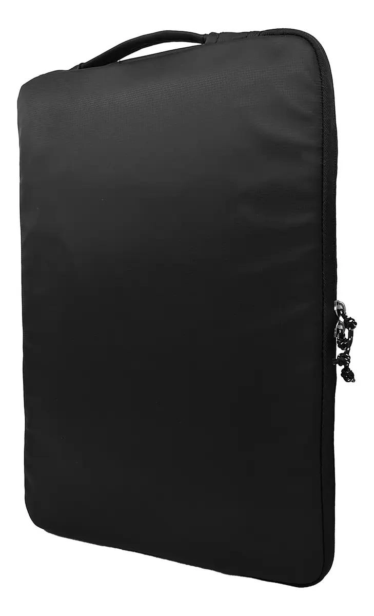FUNDA ACOLCHADA PARA NOTEBOOK HASTA 15,6 PULGADAS COLOR NEGRO - 1