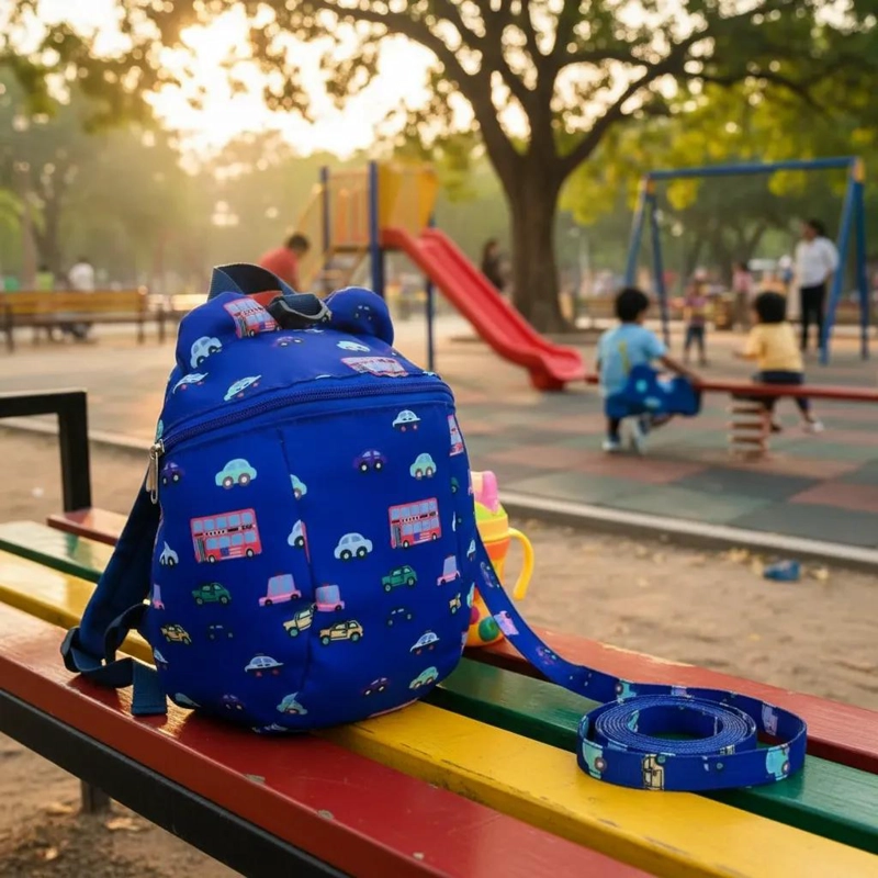 MOCHILA DE SEGURIDAD PARA NIÑOS CON CORREA AJUSTABLE - 2