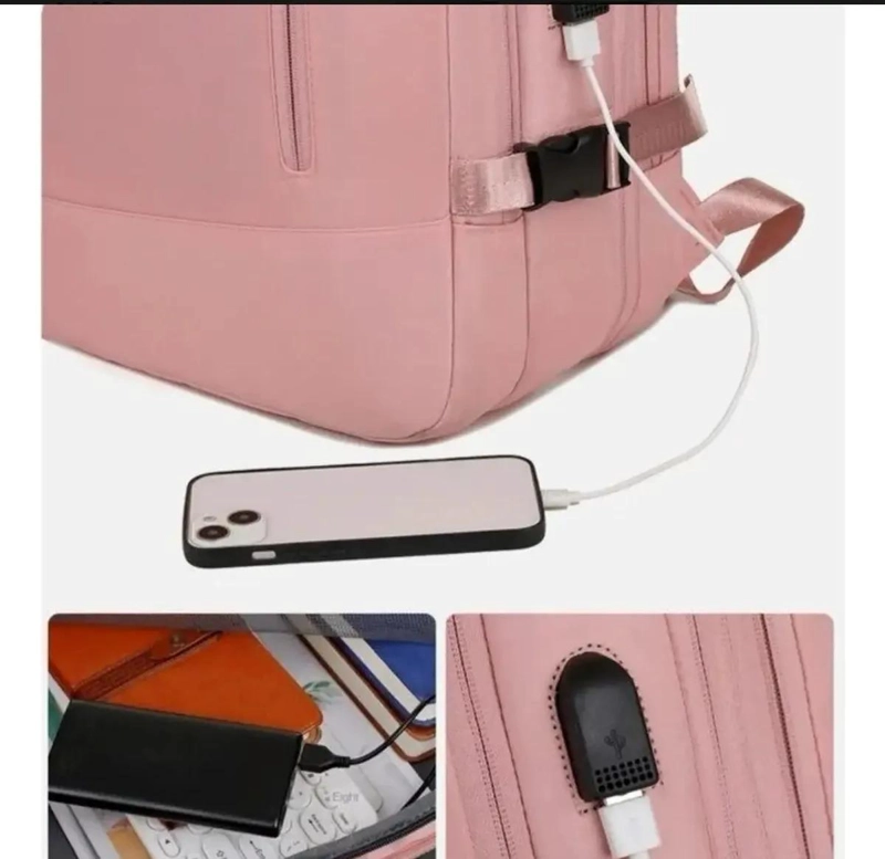 MOCHILA EXPANDIBLE IMPERMEABLE PARA VIAJES Y USO DIARIO - 1