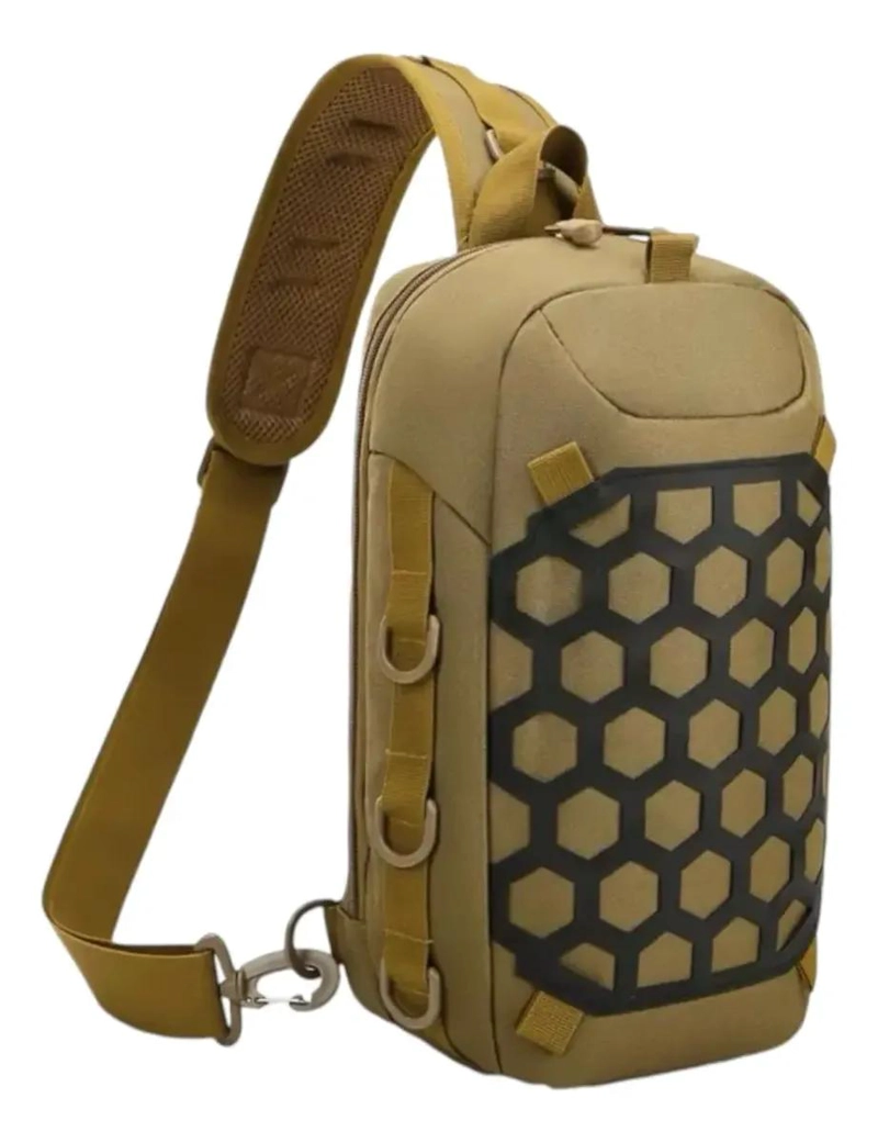 MOCHILA CRUZADA IMPERMEABLE PARA AVENTURAS AL AIRE LIBRE - 1