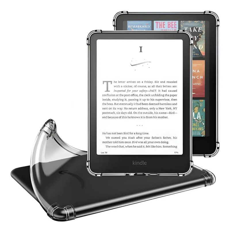 FUNDA PROTECTORA TRANSPARENTE PARA KINDLE PAPERWHITE 2024 - 1