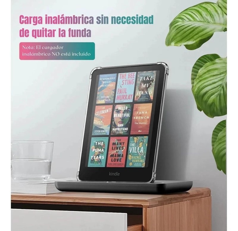 FUNDA PROTECTORA TRANSPARENTE PARA KINDLE PAPERWHITE 2024 - 4