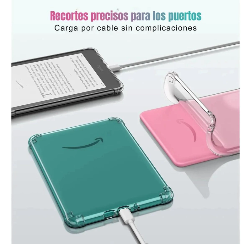 FUNDA PROTECTORA TRANSPARENTE PARA KINDLE PAPERWHITE 2024 - 5