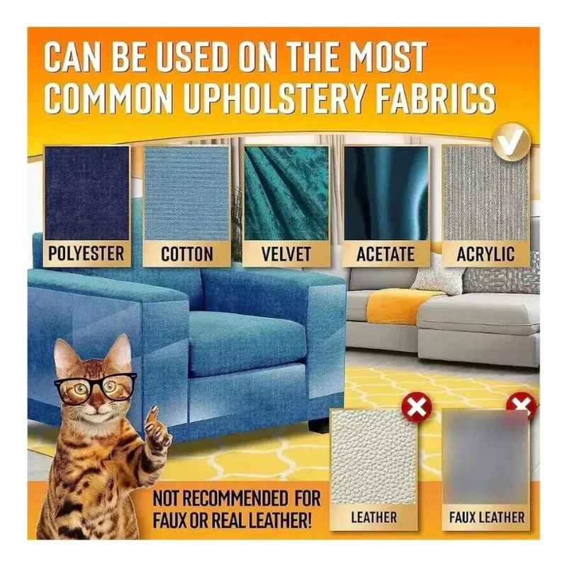 PROTECTOR ADHESIVO PARA MUEBLES CONTRA ARAÑAZOS DE GATO - 5