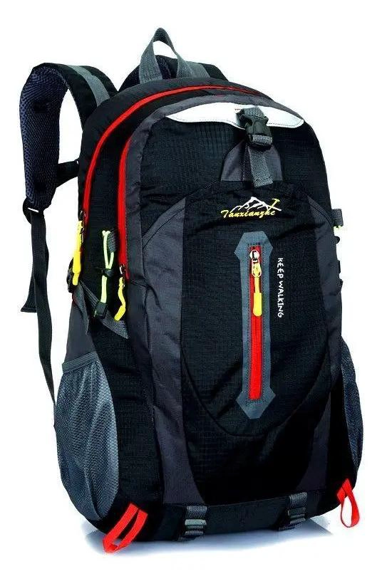 MOCHILA IMPERMEABLE 35 LITROS PARA TREKKING Y CAMPING - 1