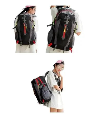 MOCHILA IMPERMEABLE 35 LITROS PARA TREKKING Y CAMPING - 2