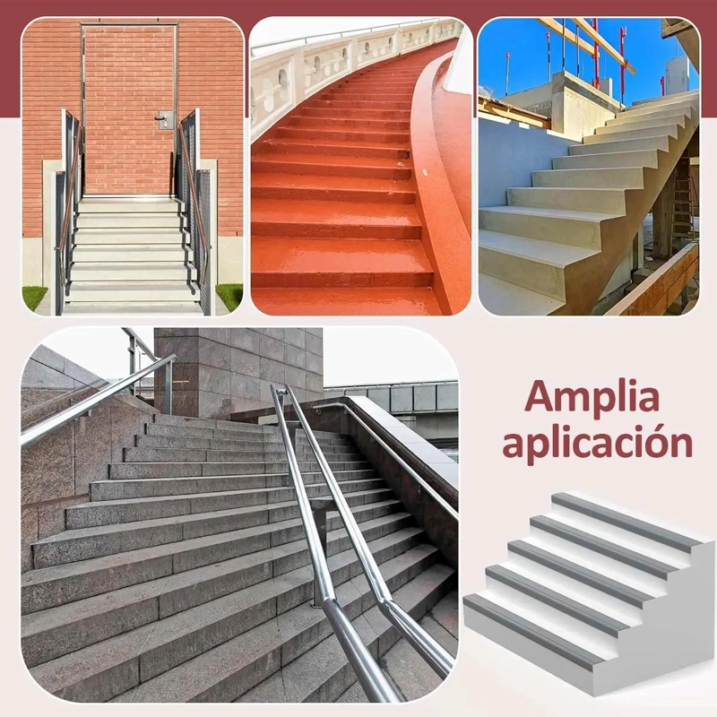 TIRA ANTIDESLIZANTE AUTOADHESIVA DE PVC PARA ESCALERAS 5M - 6