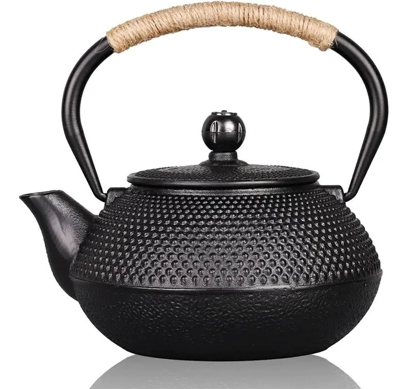 TETERA DE HIERRO FUNDIDO CON INFUSOR DE ACERO INOXIDABLE - 1