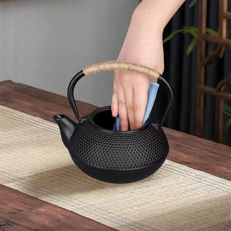 TETERA DE HIERRO FUNDIDO CON INFUSOR DE ACERO INOXIDABLE - 5