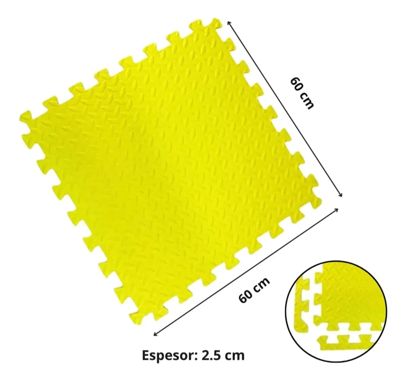 ALFOMBRILLAS DE ESPUMA EVA PARA BEBE S Y NIÑOS PACK DE 4 - 2