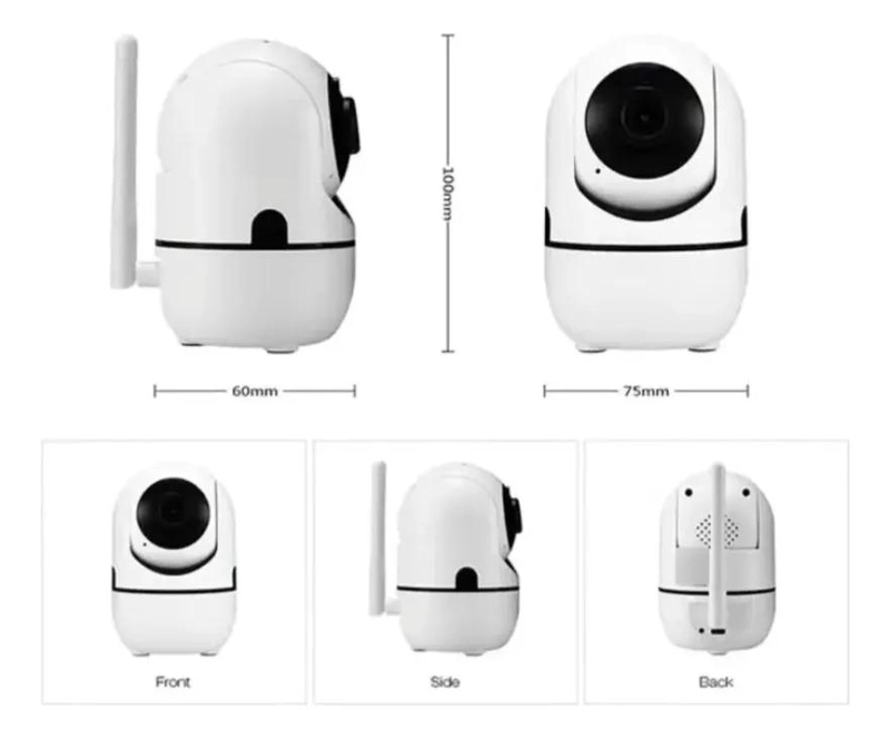 CAMARA IP WIFI INTERIOR CON MOVIMIENTO Y ALMACENAMIENTO - 7