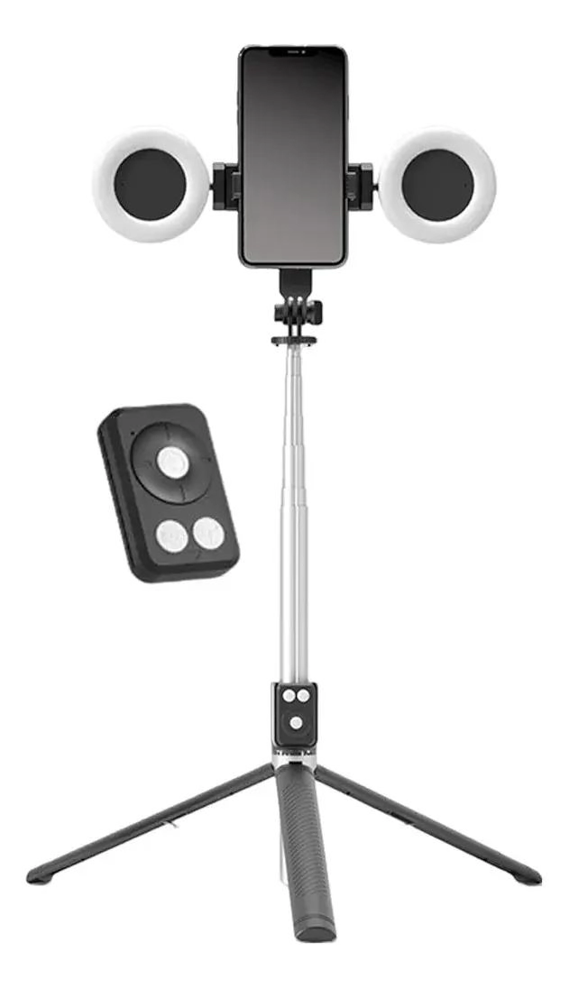 PALO SELFIE TRIPODE CON LUZ LED PARA CELULAR - 1