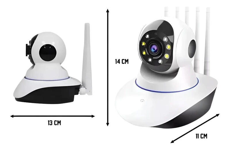 CAMARA DE SEGURIDAD IP INALAMBRICA CON VISION NOCTURNA HD - 8