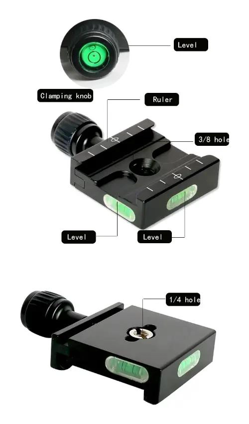 ADAPTADOR DE LIBERACION RAPIDA PARA TRIPODE ARCA-SWISS - 1