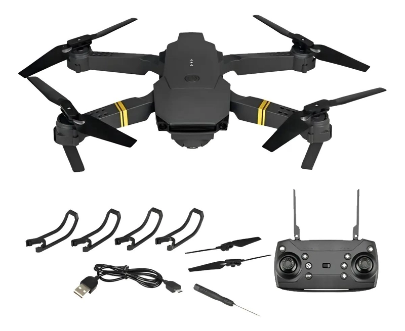 DRON MINI CON CAMARA 4K Y CONTROL REMOTO WIFI - 1