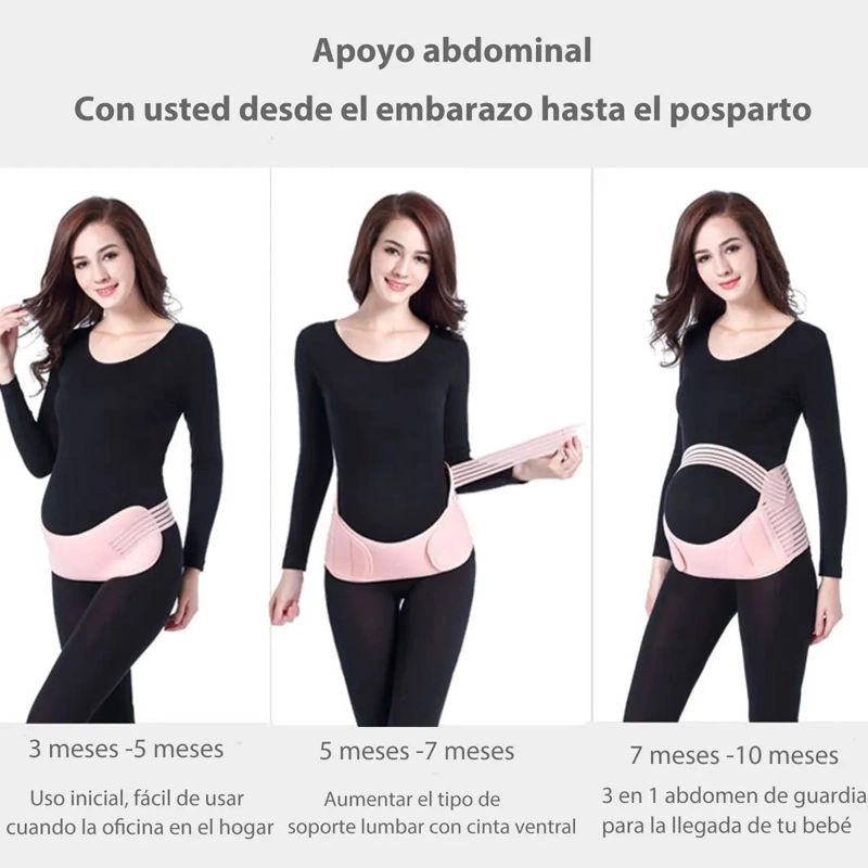 FAJA DE SOPORTE PARA EMBARAZO ALIVIO DE DOLOR DE PELVIS - 5
