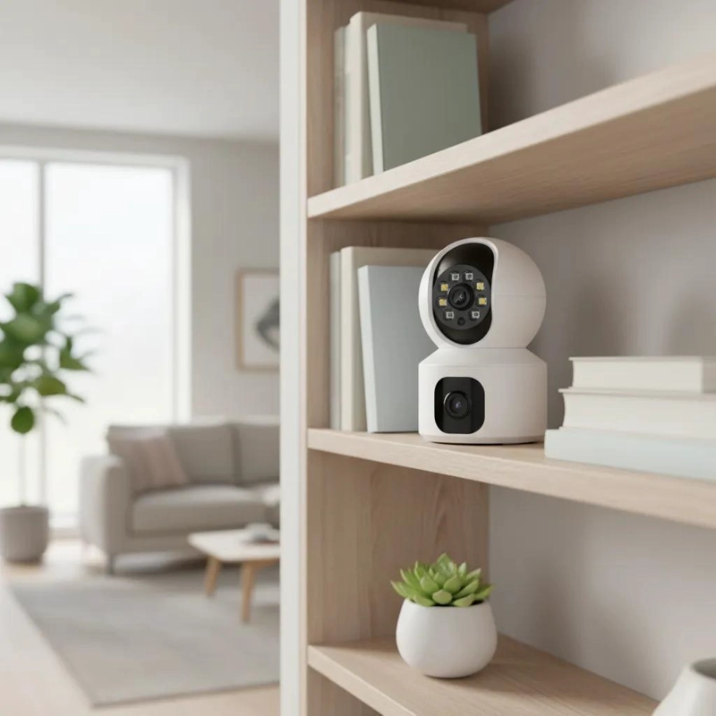 CAMARA DE INTERIOR PANORAMICA 360 GRADOS CON DETECCION DE MOVIMIENTO - 2