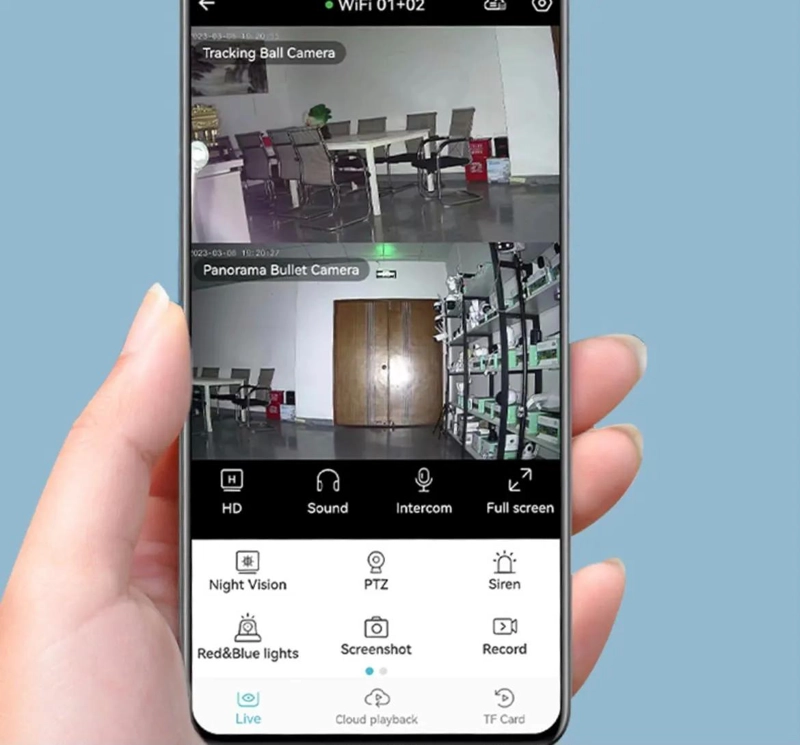 CAMARA DE INTERIOR PANORAMICA 360 GRADOS CON DETECCION DE MOVIMIENTO - 3