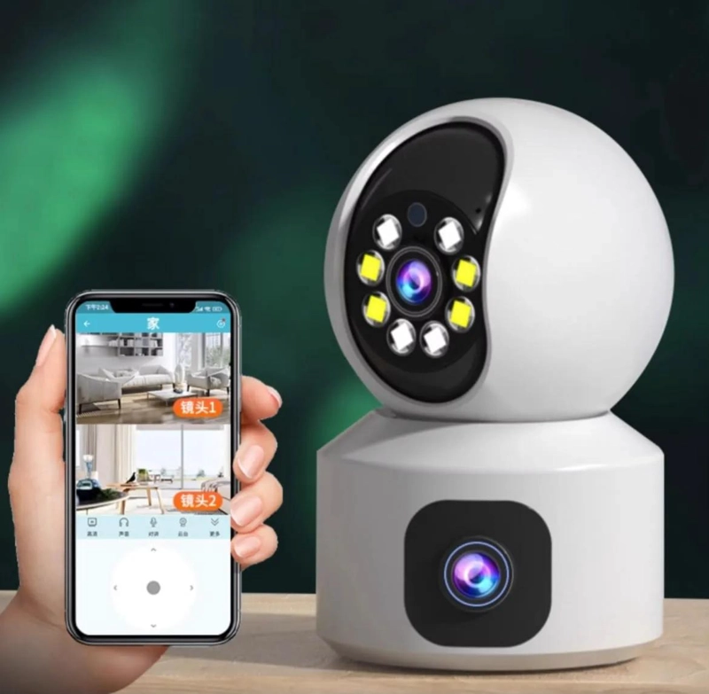 CAMARA DE INTERIOR PANORAMICA 360 GRADOS CON DETECCION DE MOVIMIENTO - 4