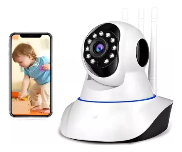 CAMARA DE SEGURIDAD INALAMBRICA 360 CON VISION NOCTURNA - 2