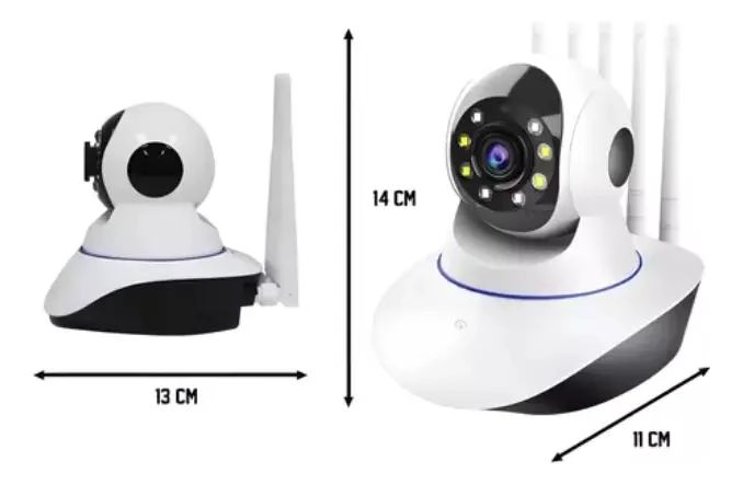 CAMARA DE SEGURIDAD INALAMBRICA 360 CON VISION NOCTURNA - 3
