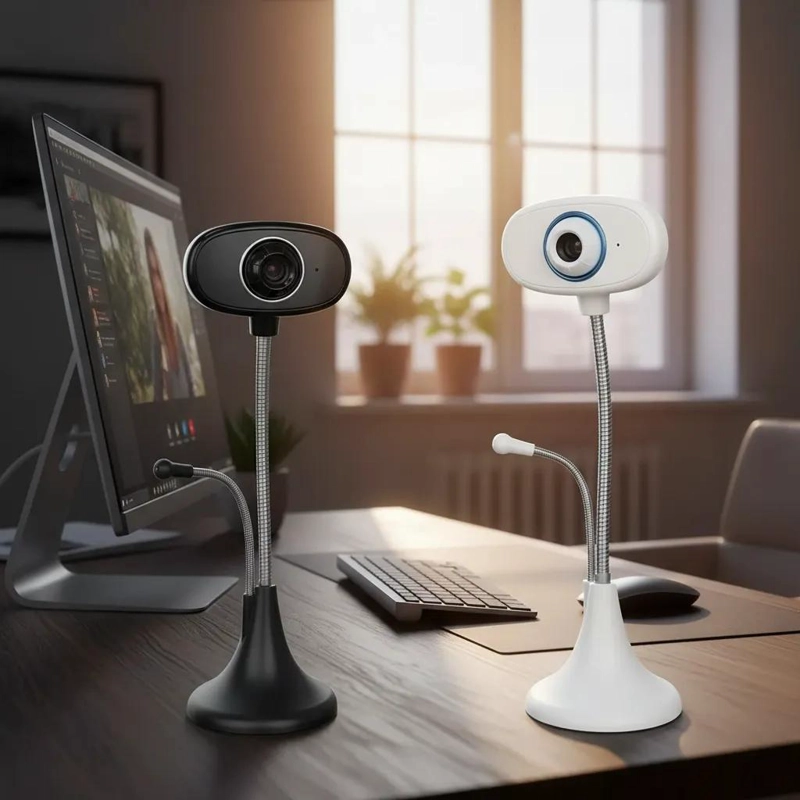 CAMARA USB PARA VIDEOCONFERENCIAS CON MICROFONO INTEGRADO - 2