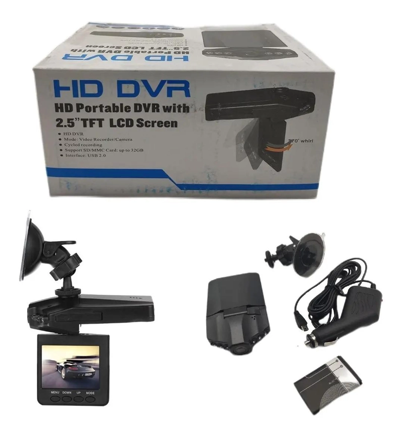 CAMARA DE SALPICADERO GIRATORIA CON VISION NOCTURNA FULL HD - 2