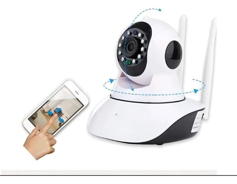CAMARA DE SEGURIDAD WIFI CON 3 ANTENAS Y ALTA DEFINICION - 5