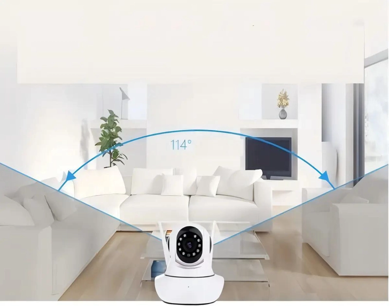 CAMARA DE SEGURIDAD WIFI CON 3 ANTENAS Y ALTA DEFINICION - 7