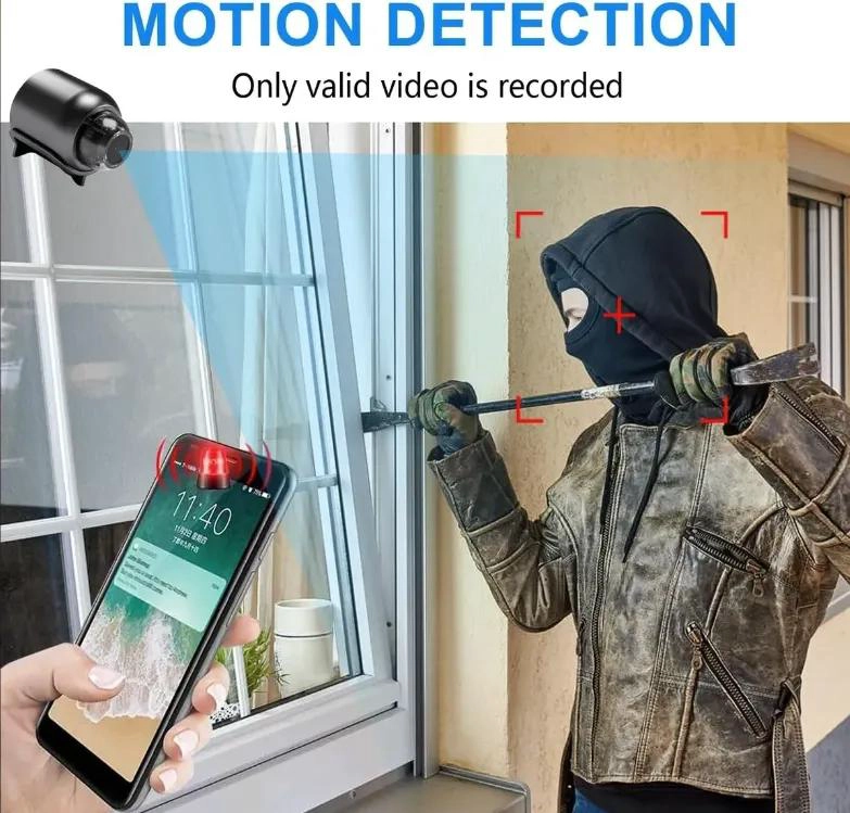 CAMARA INALAMBRICA COMPACTA PARA VIGILANCIA EN HD - 10