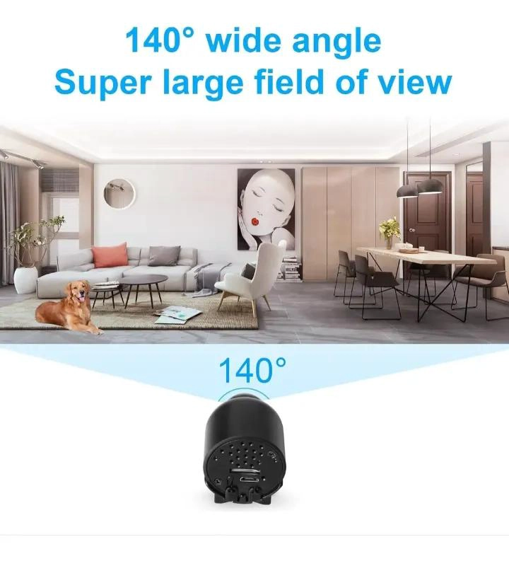 CAMARA INALAMBRICA COMPACTA PARA VIGILANCIA EN HD - 6