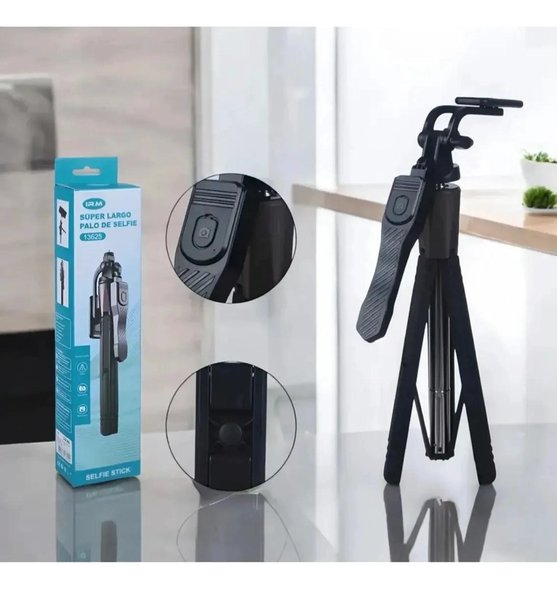 TRIPODE SOPORTE CELULAR CON CONTROL BLUETOOTH PARA FOTOS PERFECTAS - 5