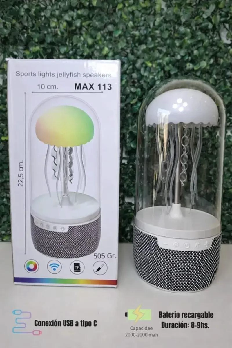 PARLANTE MULTIFUNCIONAL CON LUZ RGB Y DIFUSOR DE AROMAS - 7