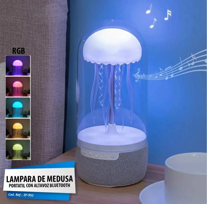 PARLANTE MULTIFUNCIONAL CON LUZ RGB Y DIFUSOR DE AROMAS - 8