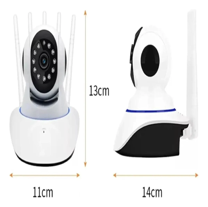 CAMARA DE SEGURIDAD WIFI 1080P CON VISION NOCTURNA Y AUDIO BIDIRECCIONAL - 4