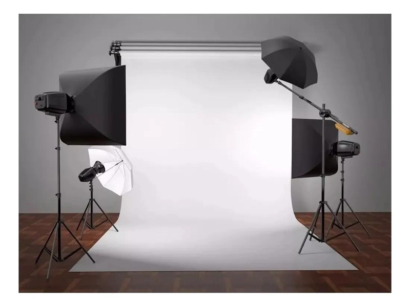 SOPORTE AJUSTABLE PARA TELON FOTOGRAFICO CHROMA KEY - 2