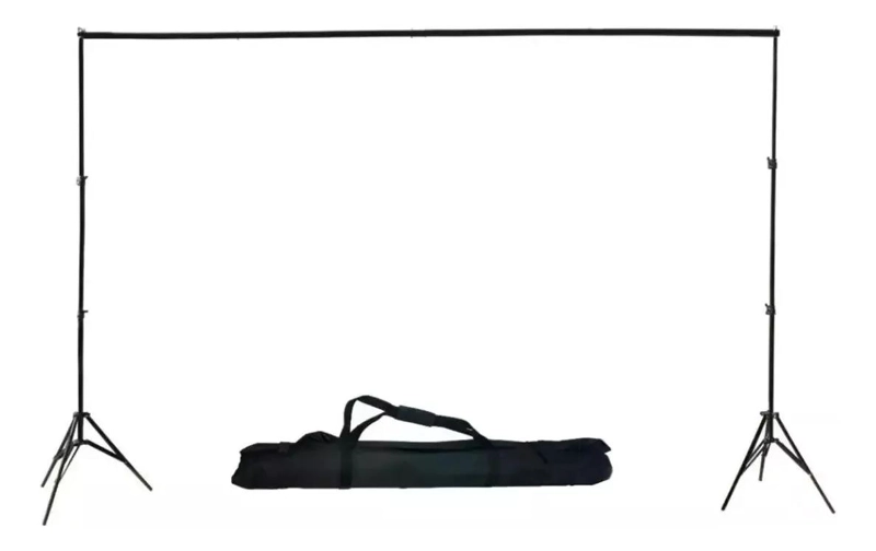 SOPORTE AJUSTABLE PARA TELON FOTOGRAFICO CHROMA KEY - 6
