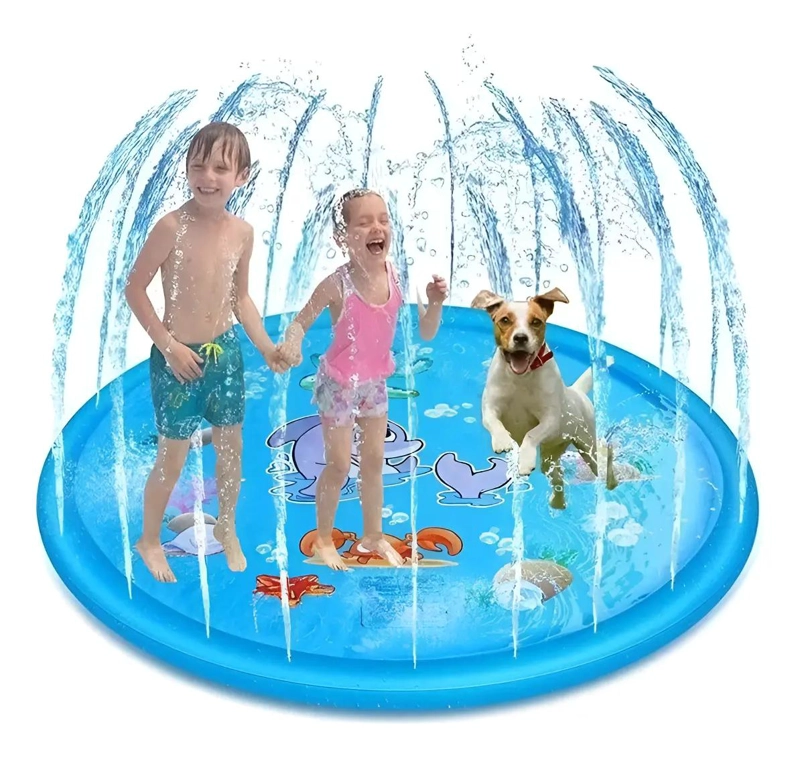 PISCINA INFLABLE PARA NIÑOS Y MASCOTAS DE 170 CM - 1